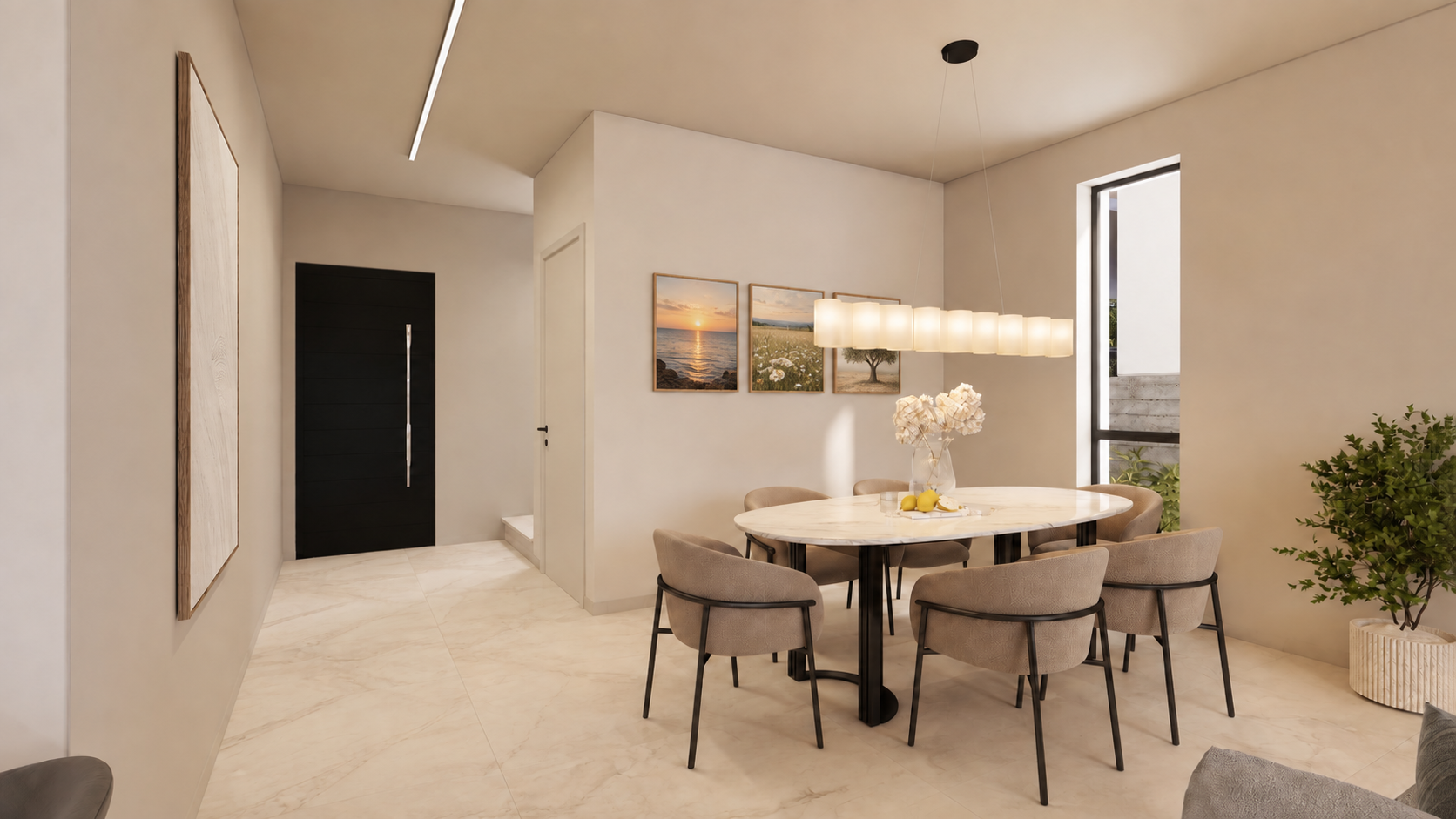 Dining area interior